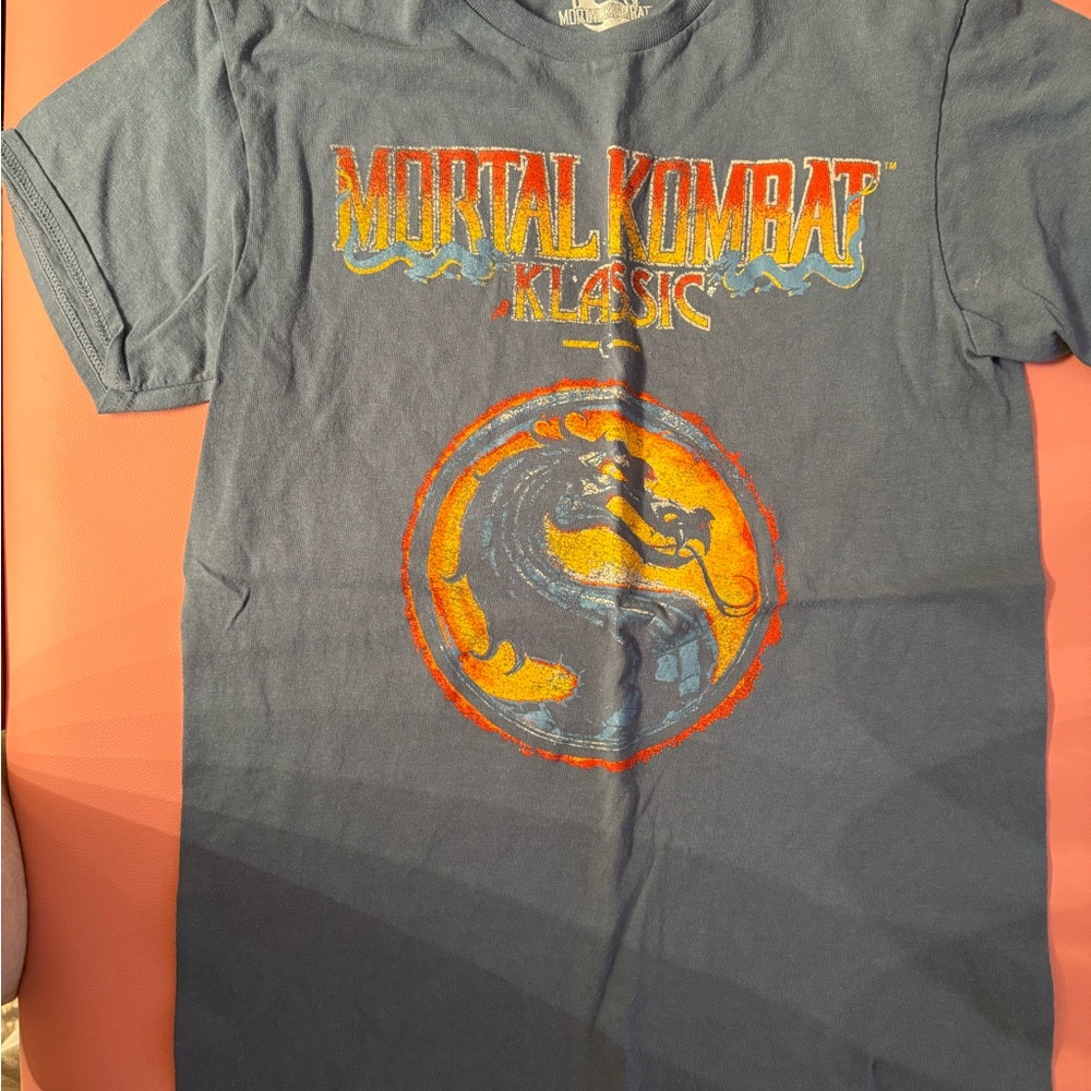 Mortal Kombat Classic Kids T-Shirt - Blue